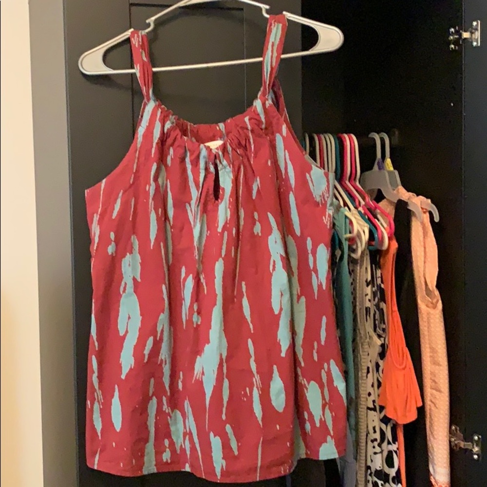 Old navy tank. Large